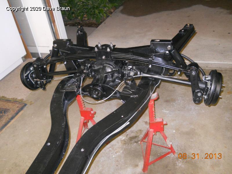 Spitfire1974/Restoration/Suspension/Rear Suspension/Rear suspension on